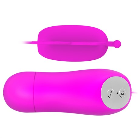 Uzaktan Kablo Kumandalı Mini Kelebek Masaj Vibratörü - BDM4143