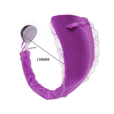 Uzaktan Kumandalı G String Titreşimli Vibratör Külotu İç Giyim - B1104
