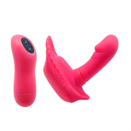 Uzaktan Kumandalı Titreşimli Teknolojik Çamaşır Altı Vibratör Penis - BDM4368