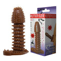 Vajinal Uyarıcı Tırtıklı Penis Kılıfı - BDM1605