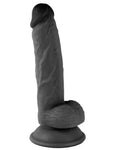 7.1” Realistik Dildo Siyah 18 cm - VN210032