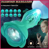 Wave Titreşimli Uzaktan Kumandalı Anal Plug - FA-031