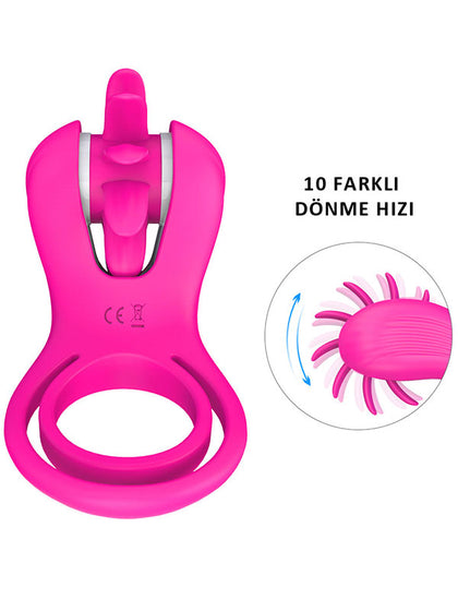 Wind Dönen Sihirli Dil Titreşim Halkası - C-S7261