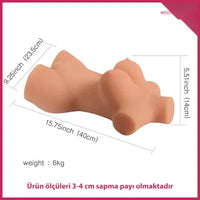 Xise Busty Lady Silikon Yarım Vücut Mastürbatör - FA-MA30003