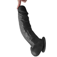 Xise King Flexible Black 27 Cm Siyah Dildo - FA-WBC10001S