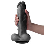 Xise King Flexible Black 27 Cm Siyah Dildo - FA-WBC10001S
