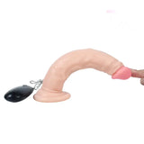 XISE Naruto 19 Cm Anal ve Vajinal Gerçekçi Doku Vibratör - FA-WBC10024