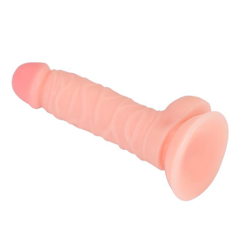 19 cm Belden Bağlamalı Realistik Vantuzlu Dildo Penis - FA-XM222B