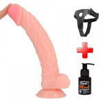 25 cm. Belden Bağlamalı Realistik Vantuzlu Penis - FA-XM234B