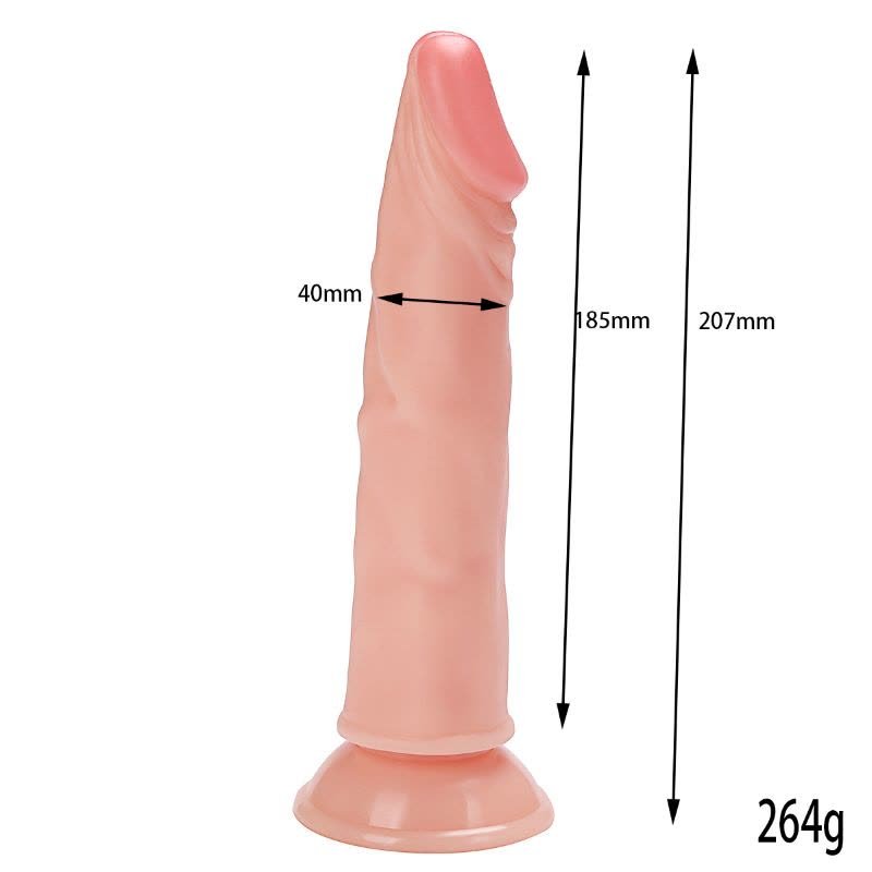 21 Cm Gerçekçi Vantuzlu Dildo - FA-XM253
