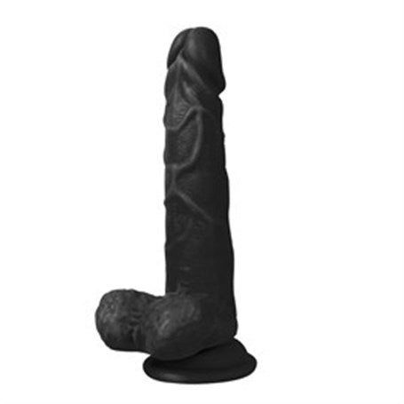 19 cm Belden Bağlamalı Realistik Dildo Zenci Penis Set - U6101B