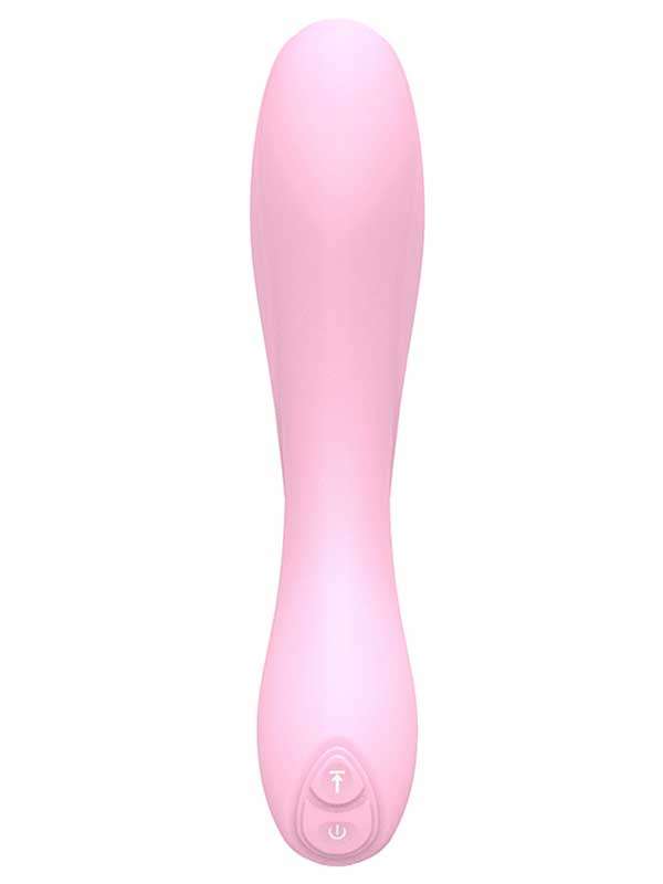 Xuanai Elbow Bükülebilir Eğik Şarjlı Vibratör - Pembe - C-X7327