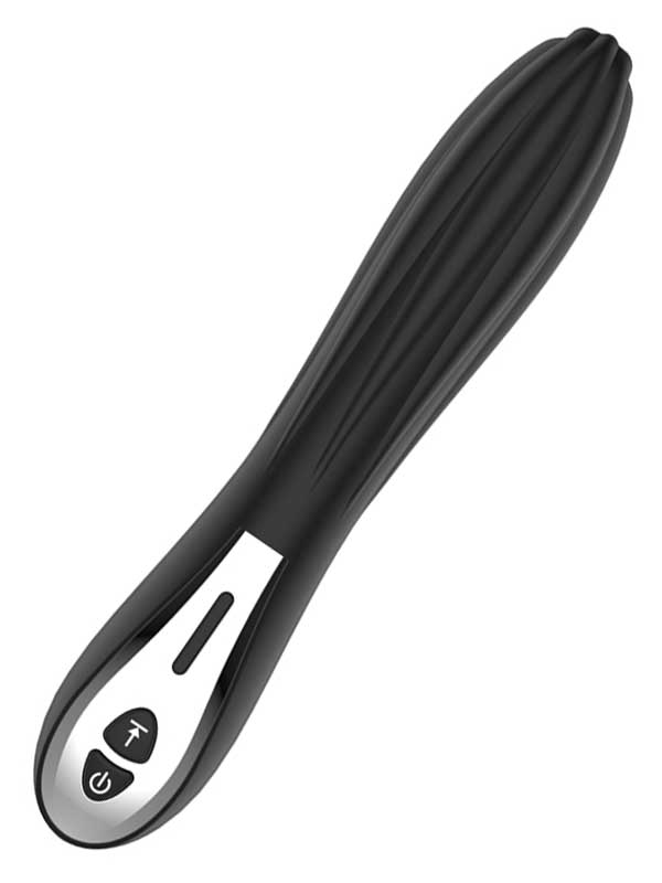 Xuanai Özel Kabartmalı Şarjlı Vibratör - Siyah Model 1 - C-X7324