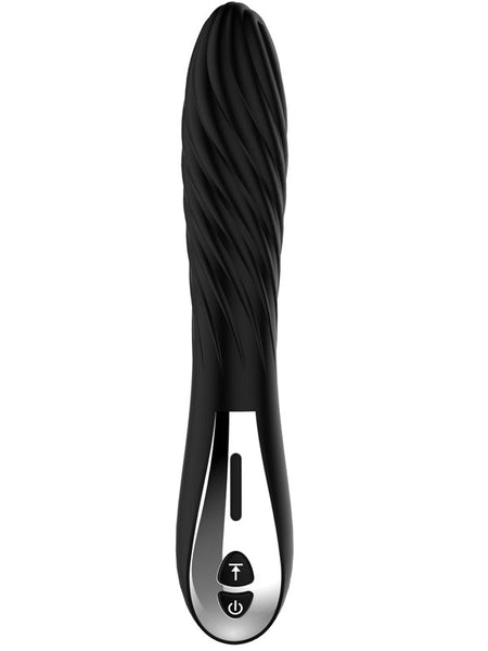 Xuanai Özel Kabartmalı Şarjlı Vibratör - Siyah Model 2 - C-X7325
