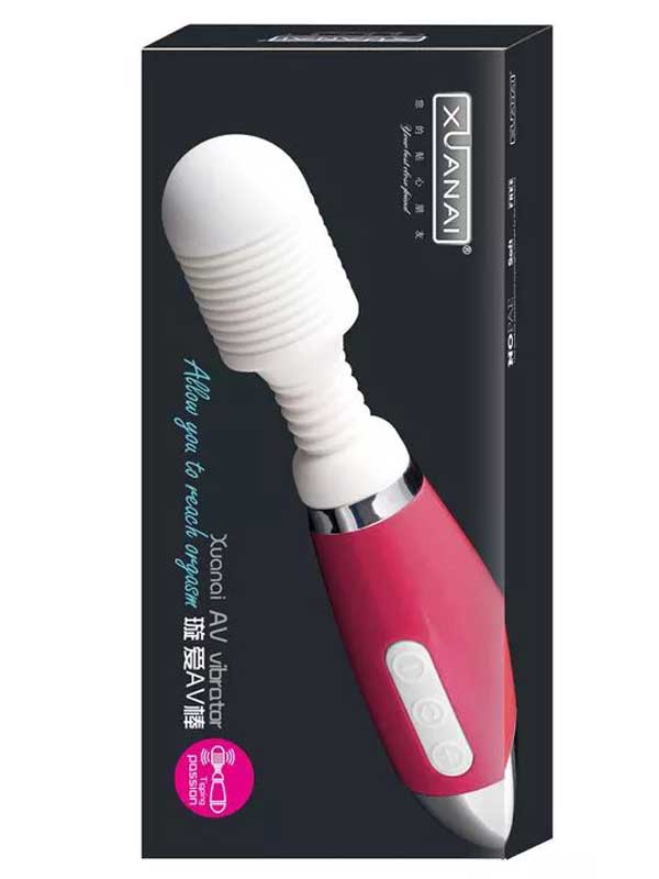 Xuanai Şarjlı Wand Masaj Aleti Vibratör - Pembe - C-X7329