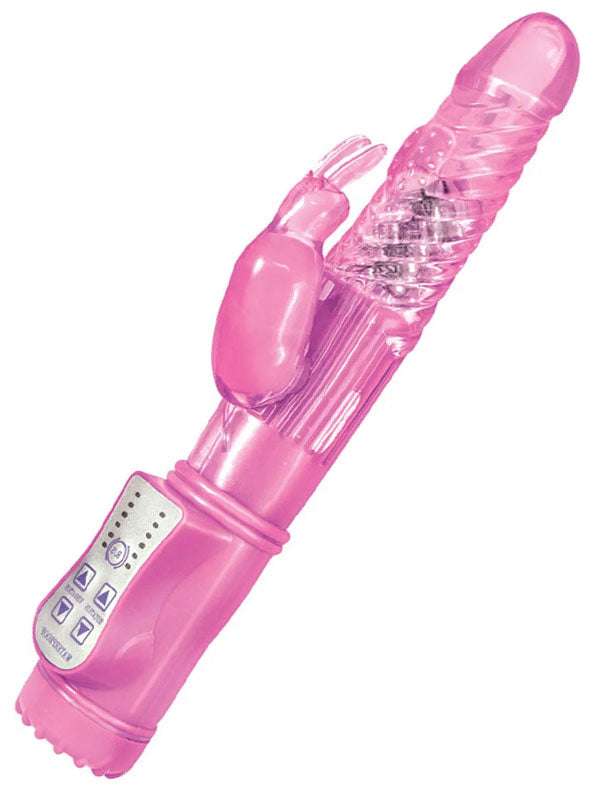 Yayo Oynar Başlıklı Tavşan Vibratör - Pembe - C-7264P