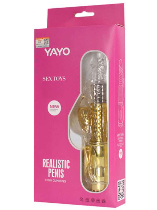 Yayo Oynar Başlıklı Tavşan Vibratör - Pembe - C-7264P