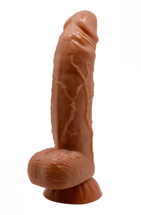 Yeni Nesil Çift Katmanlı 18 cm Realistik Dildo Penis - BDM8102N
