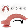 Belden Bağlamalı Yeni Nesil Büyük Boy 28,9 cm Realistik Dildo Penis - BDM1291B